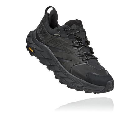 Hoka One One Anacapa Low GORE-TEX - Adidasi Alergare Barbati Negrii / Negrii | RO-7I05V1J